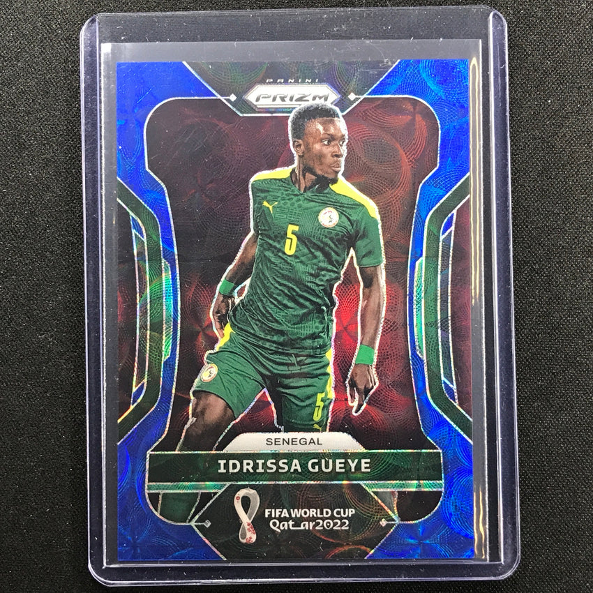 2022 Prizm Fifa World Cup Qatar Idrissa Gueye Choice Blue Scope 13/135
