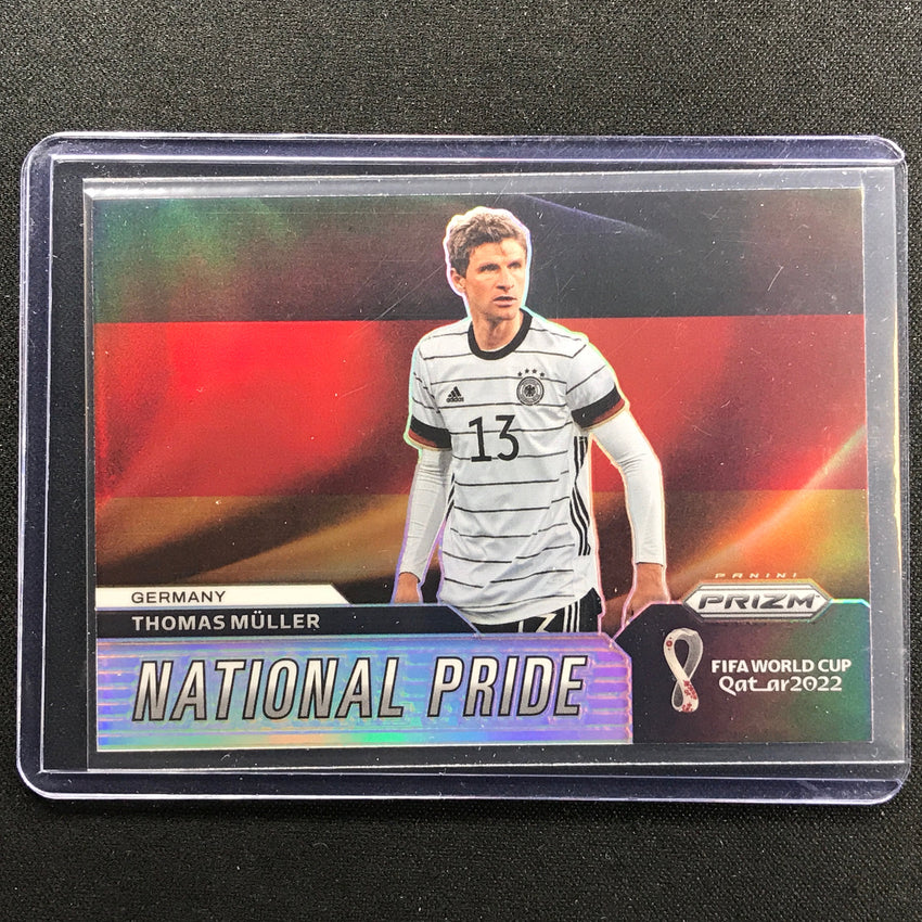 2022 Prizm FIFA World Cup Qatar THOMAS MULLER National Pride SSP #11