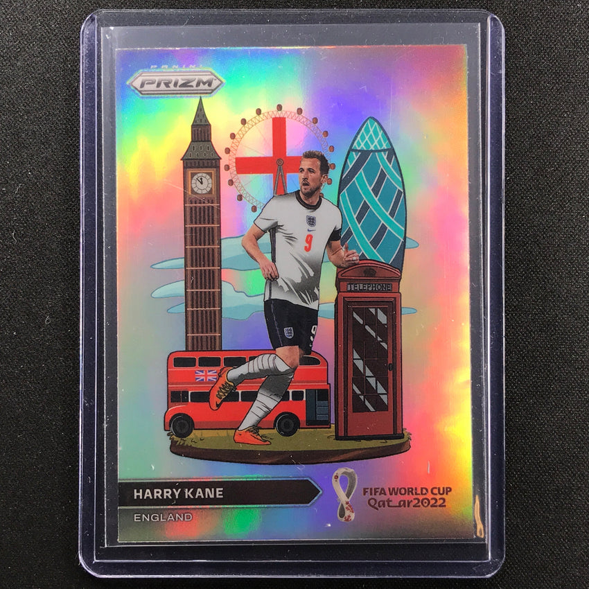 2022 Prizm Fifa World Cup Qatar Harry Kane National Landmarks Ssp No 9 B