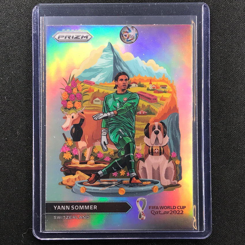2022 Prizm FIFA World Cup Qatar YANN SOMMER National Landmarks SSP #26