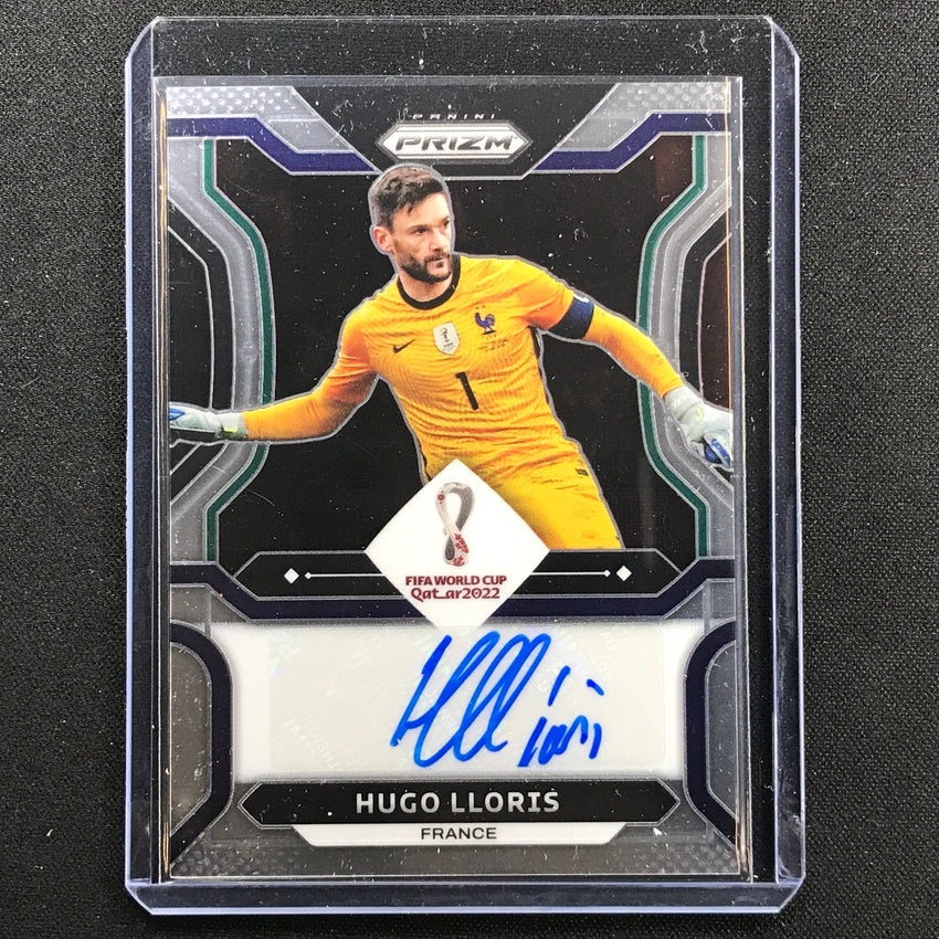 2022 Prizm Fifa World Cup Qatar Hugo Lloris Signatures Auto No Hl B