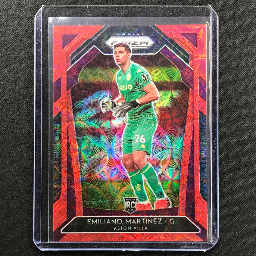 2020-21 Prizm Epl Emiliano Martinez Choice Rookie Red Scope 16/29