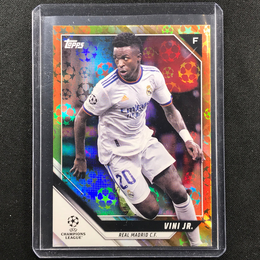 2021-22 Topps UEFA UCL VINI JR. Gold Starball 33/50