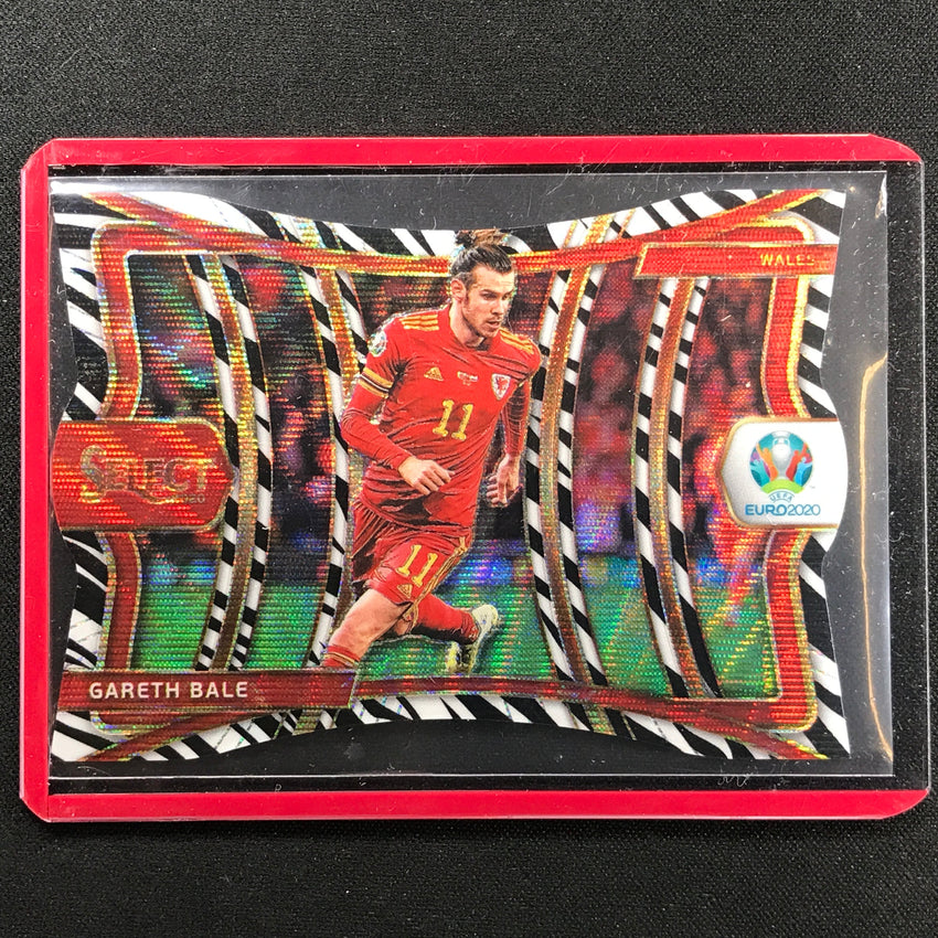 2020 Select UEFA Euro GARETH BALE Mezzanine Zebra Die-Cut SSP #121