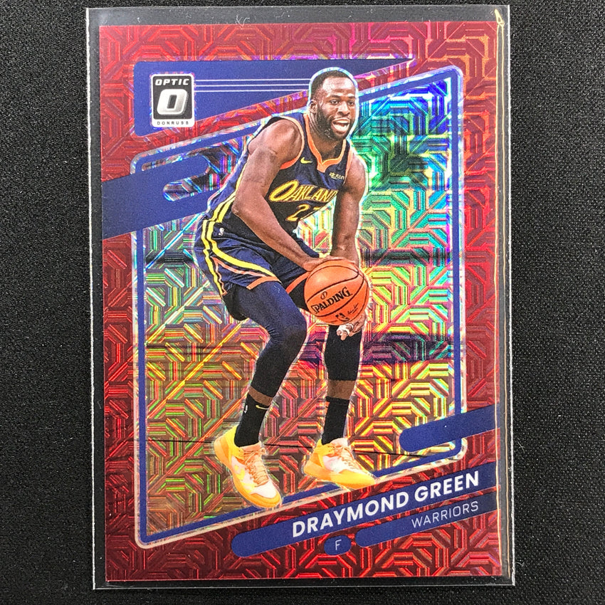 2021-22 Donruss Optic Draymond Green Choice Red 80/88