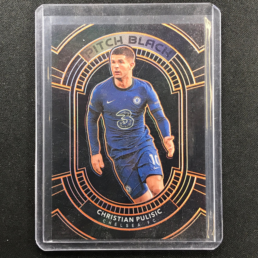 2020-21 Obsidian Christian Pulisic Pitch Black Electric Etch Orange 18/30