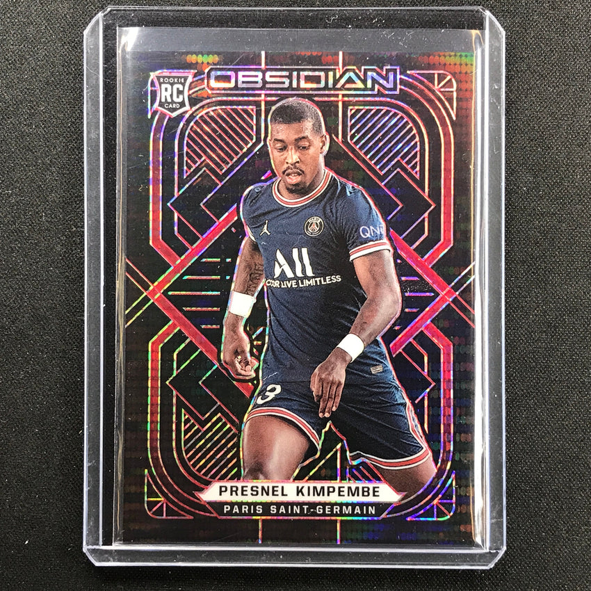2021-22 Obsidian Presnel Kimpembe Rookie Electric Etch Red Pulsar 26/26