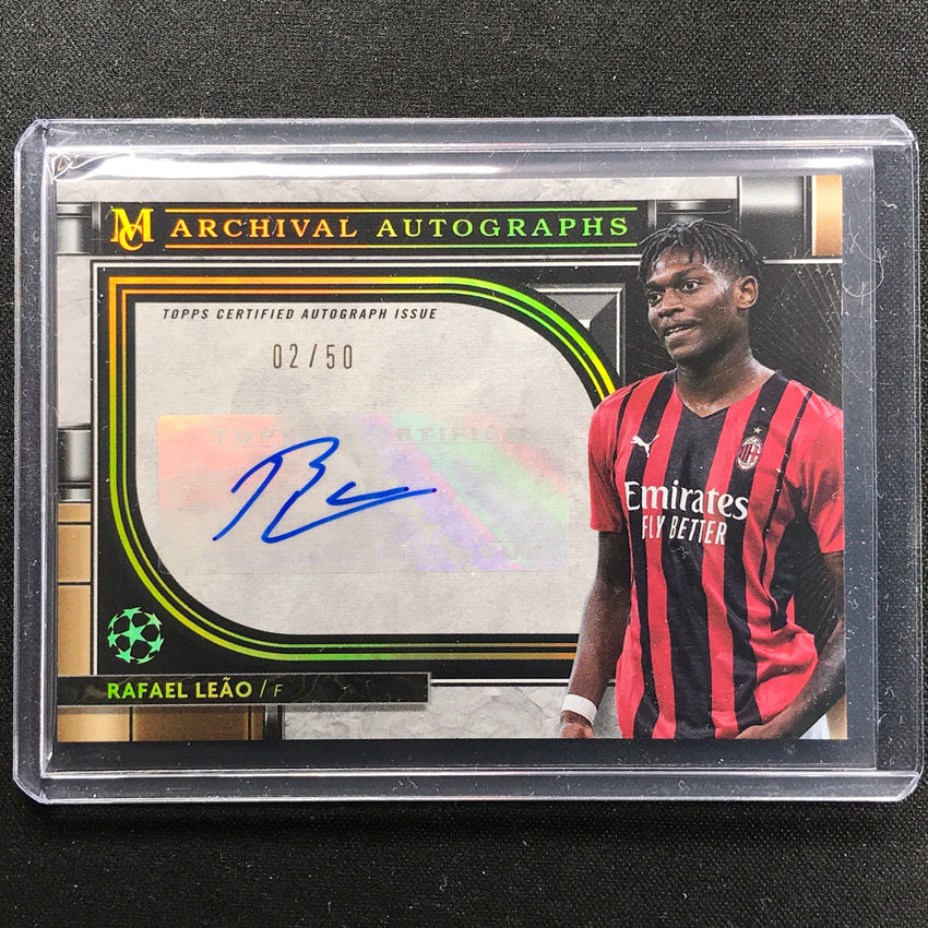 Rafael Leao Auto Topps Museum Collection