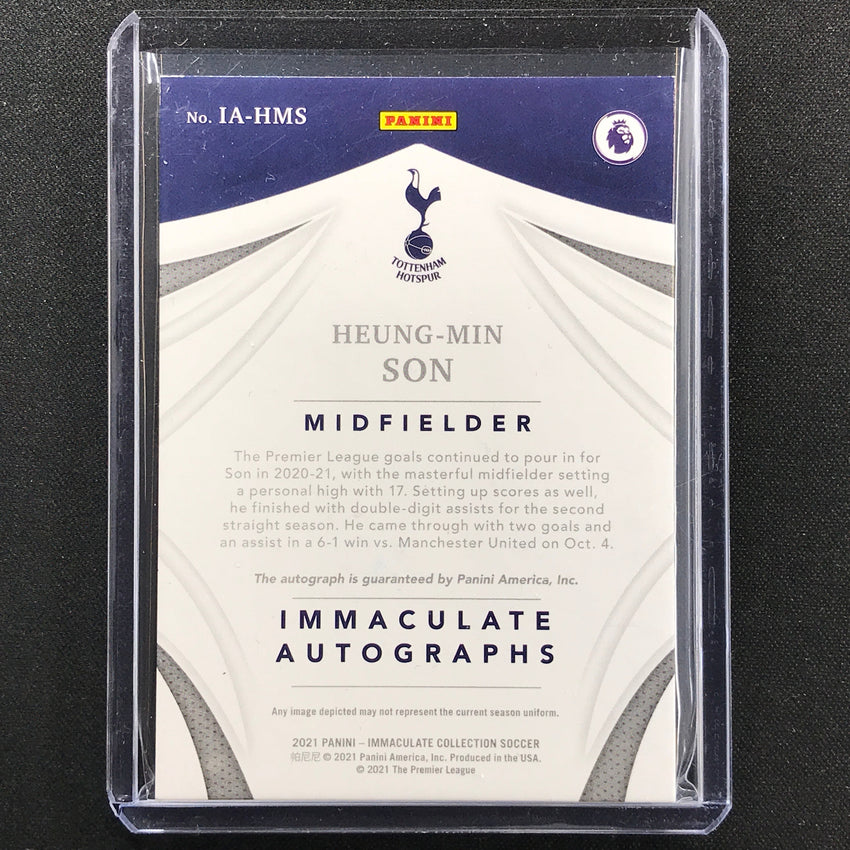 2021 Immaculate Heung-min Son Immaculate Auto Acetate Gold 2/25