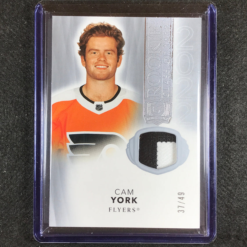 2021-22 The Cup Cam York Rookie Class Of 2022 Patch 37/49