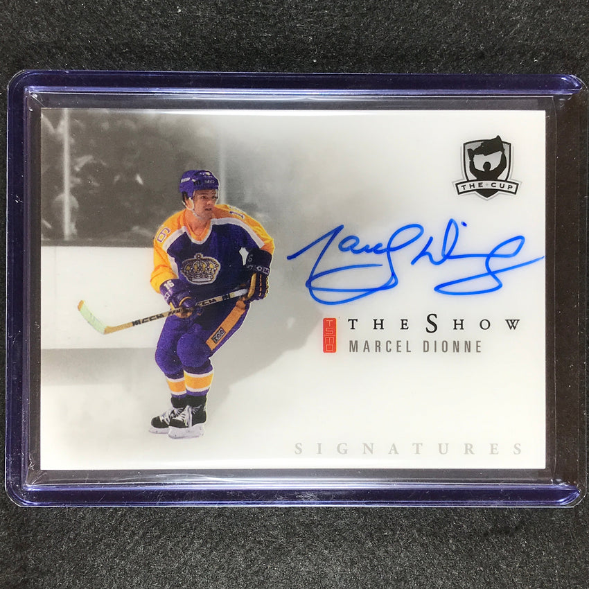 2021-22 The Cup Marcel Dionne The Show Signatures White No 5