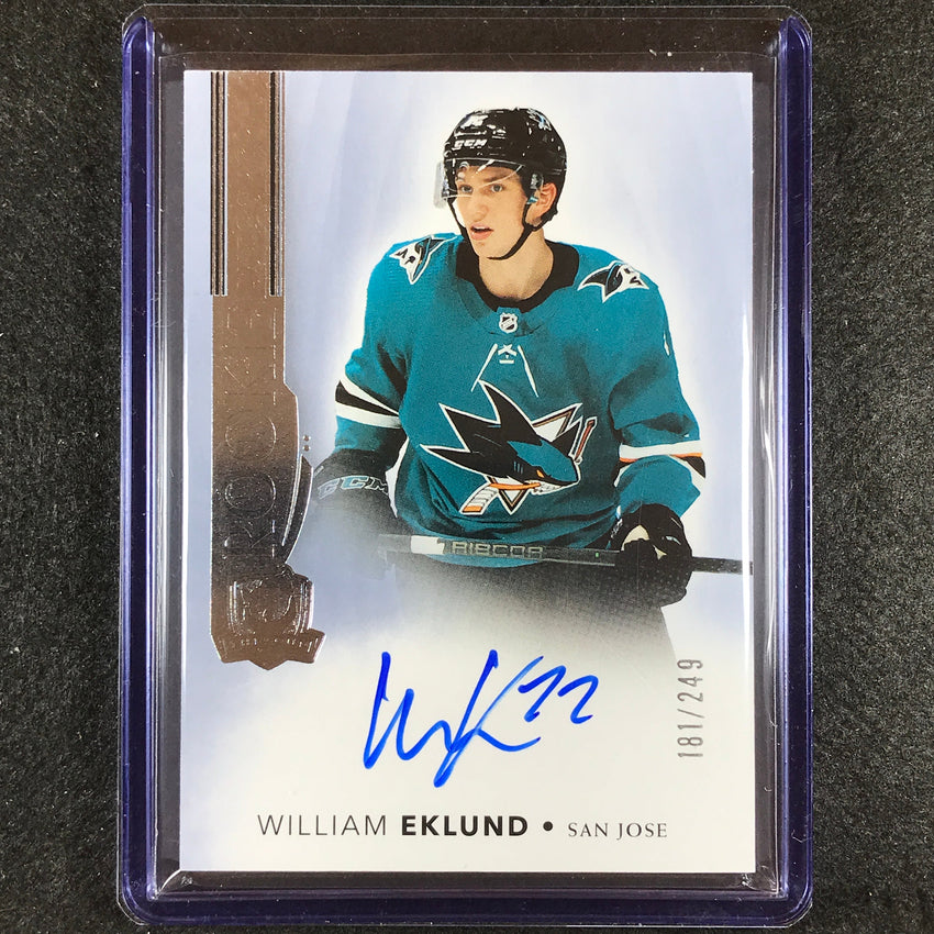 2021-22 The Cup William Eklund Rookie Base Auto 181/249