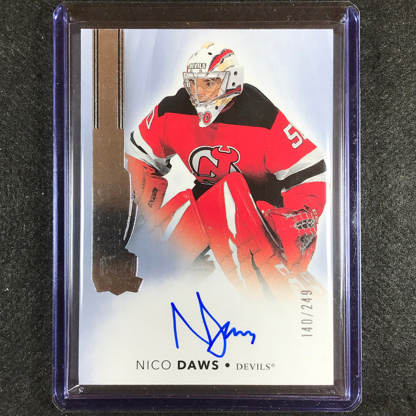 2021-22 The Cup Nico Daws Rookie Base Auto 140/249