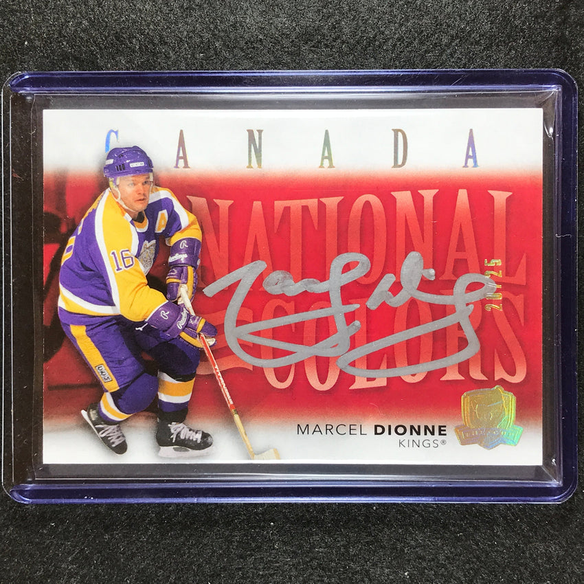 2021-22 The Cup Marcel Dionne National Colors Auto 20/25