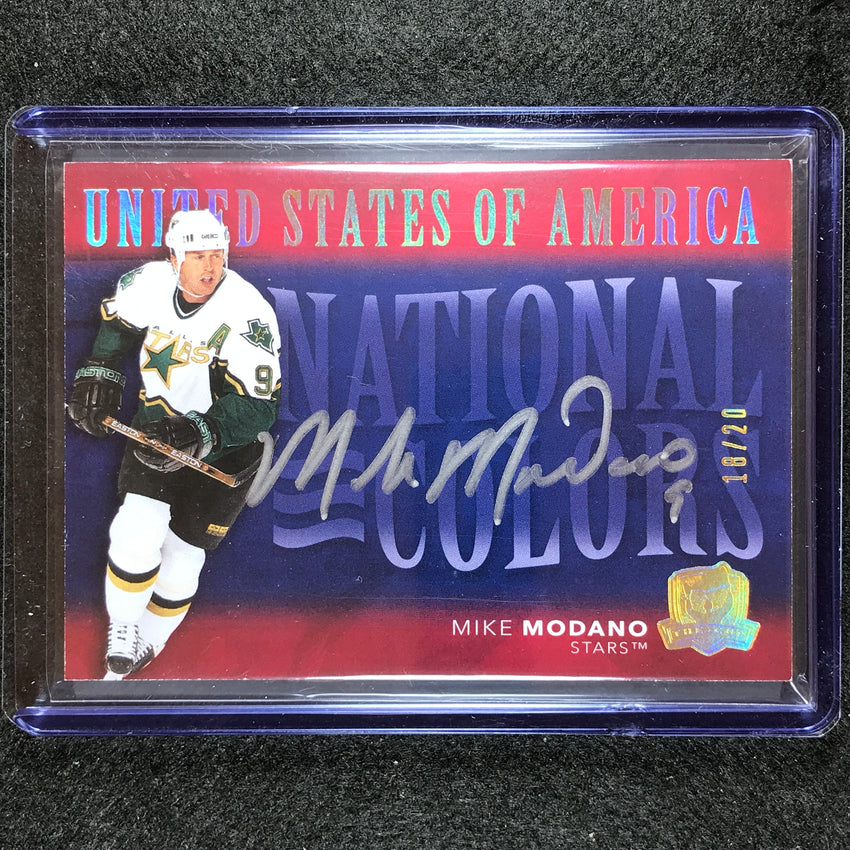 2021-22 The Cup Mike Modano National Colors Auto 18/20