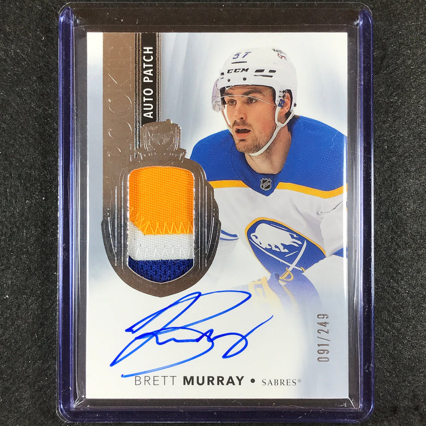 2021-22 The Cup Brett Murray Base Rookie Auto Patch 91/249
