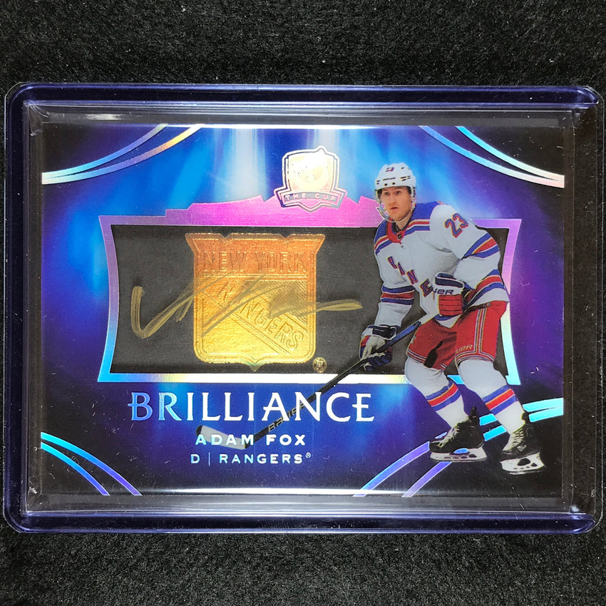 2021-22 The Cup ADAM FOX 2020-21 Update Brilliance Auto #AF