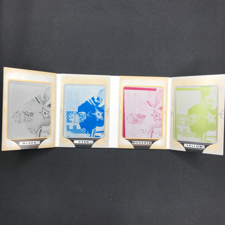 2021-22 The Cup Anton Khudobin Series 1 Upper Deck Printing Plate Booklet 1/1