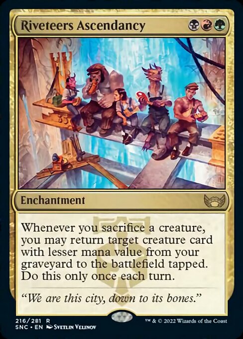 Riveteers Ascendancy 216/281 - Rare Streets of New Capenna