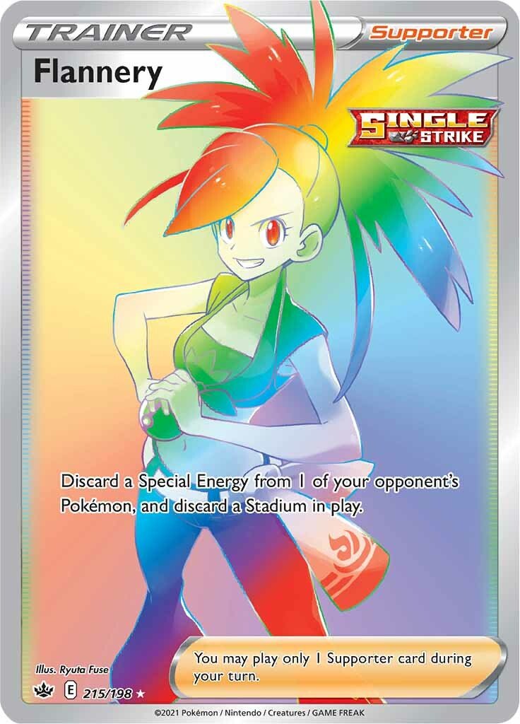 Flannery - 215/198 - Hyper Rare Chilling Reign