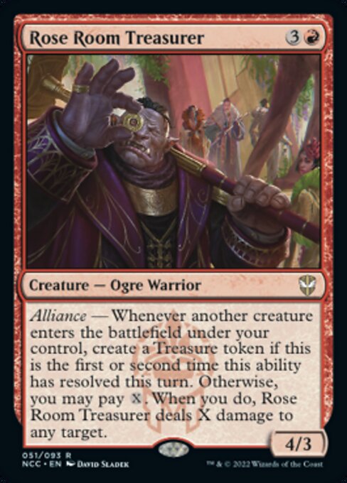 Rose Room Treasurer 51/93 -  New Capenna Commander