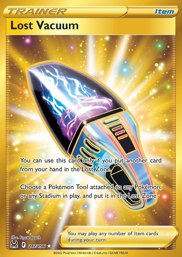 Lost Vacuum - 217/196 - Secret Rare Lost Origin