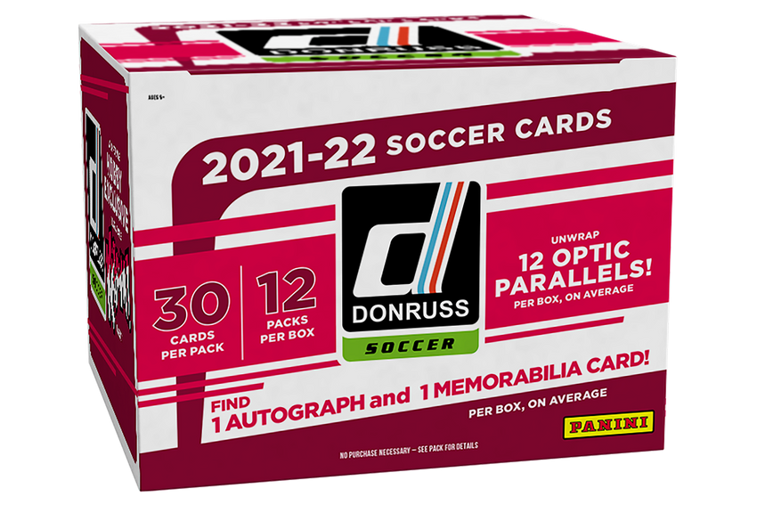 2021-22 Panini Donruss Soccer Road To Qatar The World Cup Hobby Box