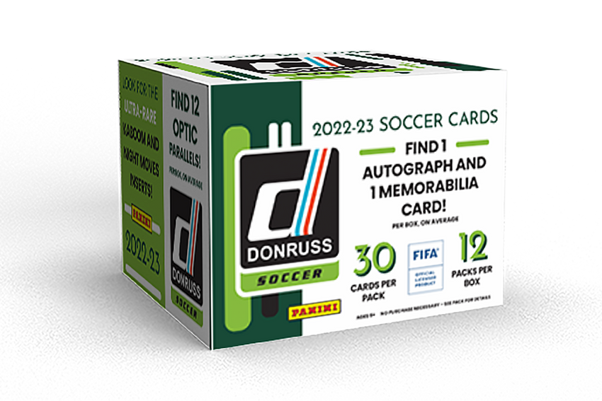 2022-23 Panini Donruss FIFA Soccer Hobby Box