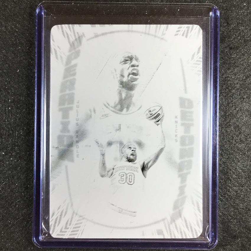 2022-23 National Treasures Julius Randle Operation Detonation Printing Plate 1/1