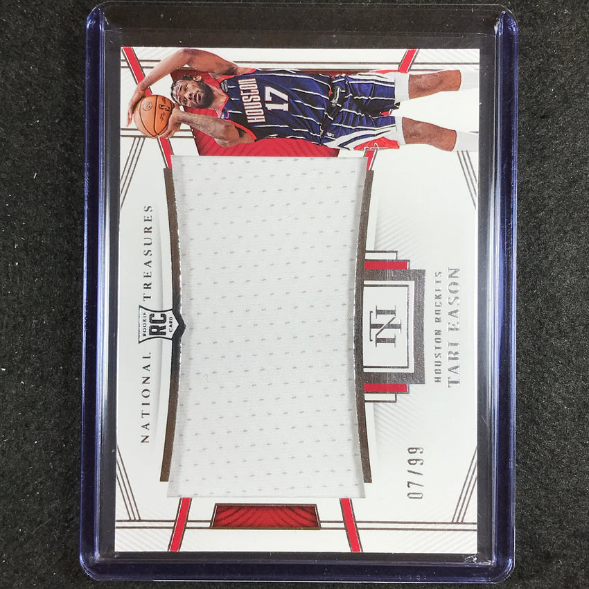 2022-23 National Treasures Tari Eason Rookie Jumbo Materials Jersey Relic 7/99