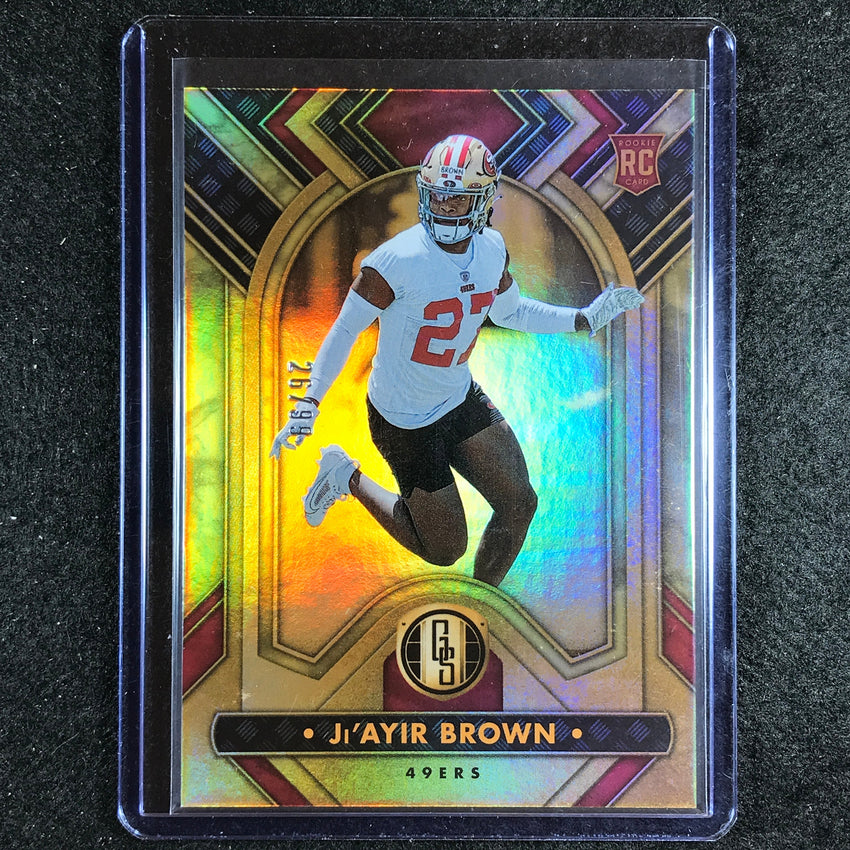 2023 Gold Standard Nfl Jiayir Brown Rookie Base 26/99