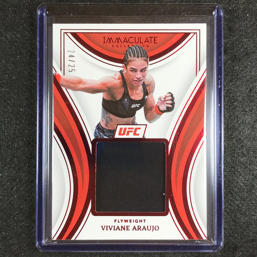 2023 Immaculate Viviane Araujo Remarkable Memorabilia Relic Red 24/25