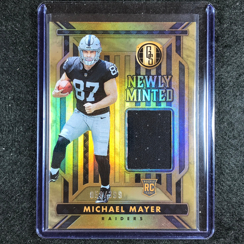 2023 Gold Standard Nfl Michael Mayer Newly Minted Rookie Jersey 59/399