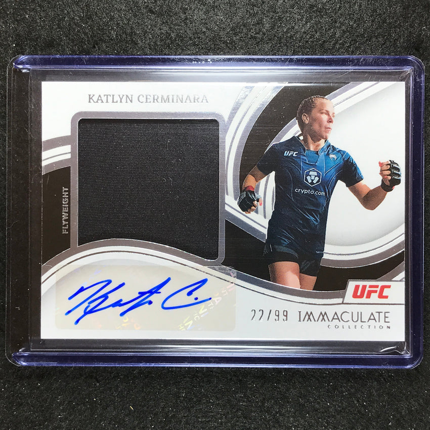 2023 Immaculate Katlyn Cerminara Premium Memorabilia Auto Relic 22/99