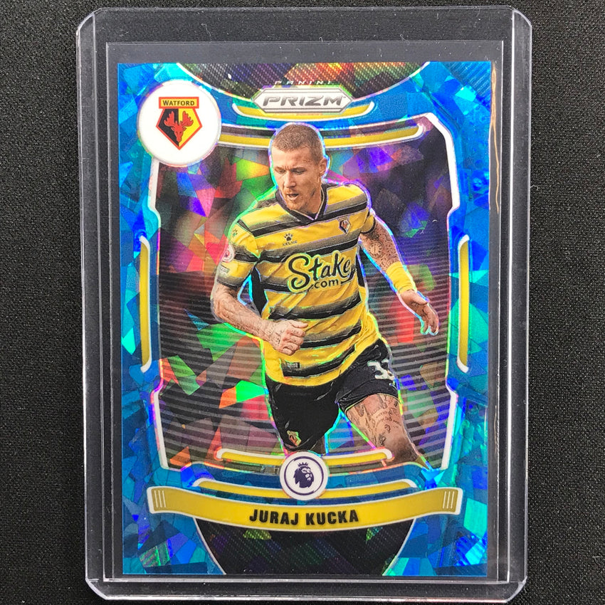 2021-22 Prizm Epl Juraj Kucka Blue Ice 58/75 No 260