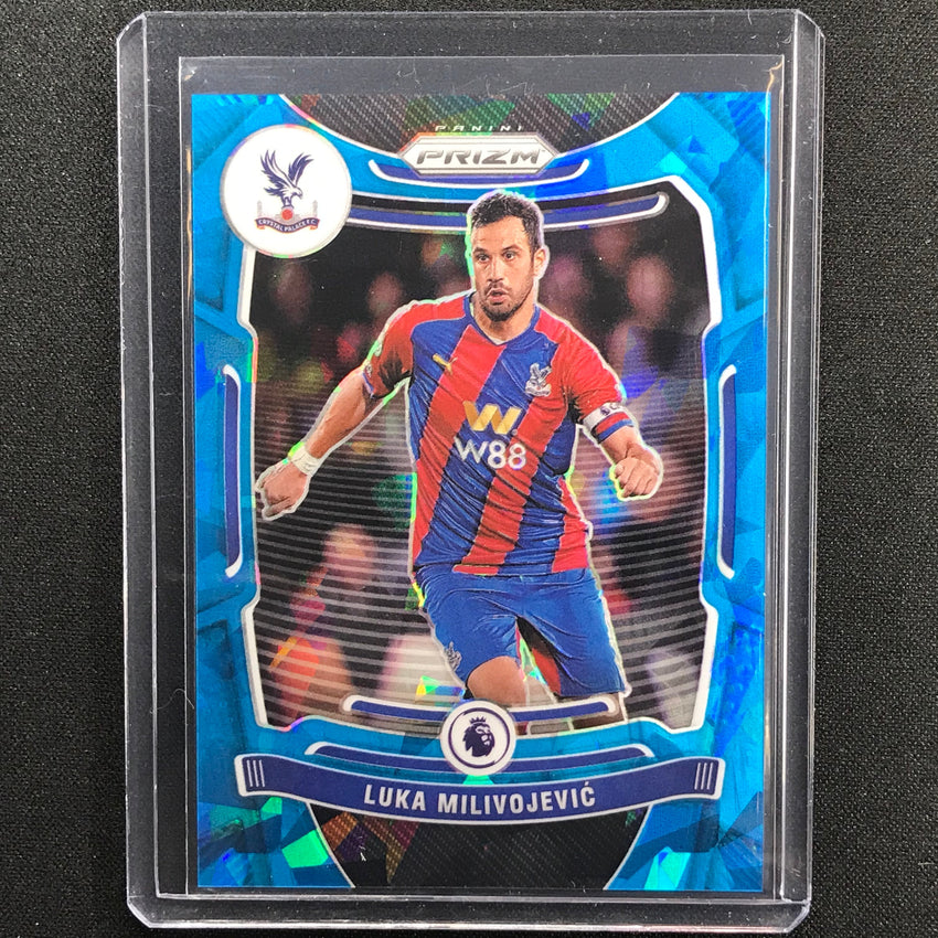 2021-22 Prizm EPL LUKA MILIVOJEVIC Blue Ice 27/75 #292