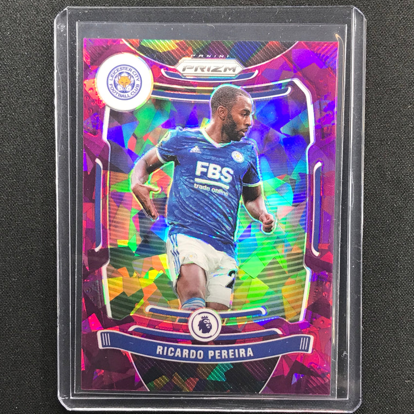 2021-22 Prizm Epl Ricardo Pereira Purple Ice 16/49 No 19