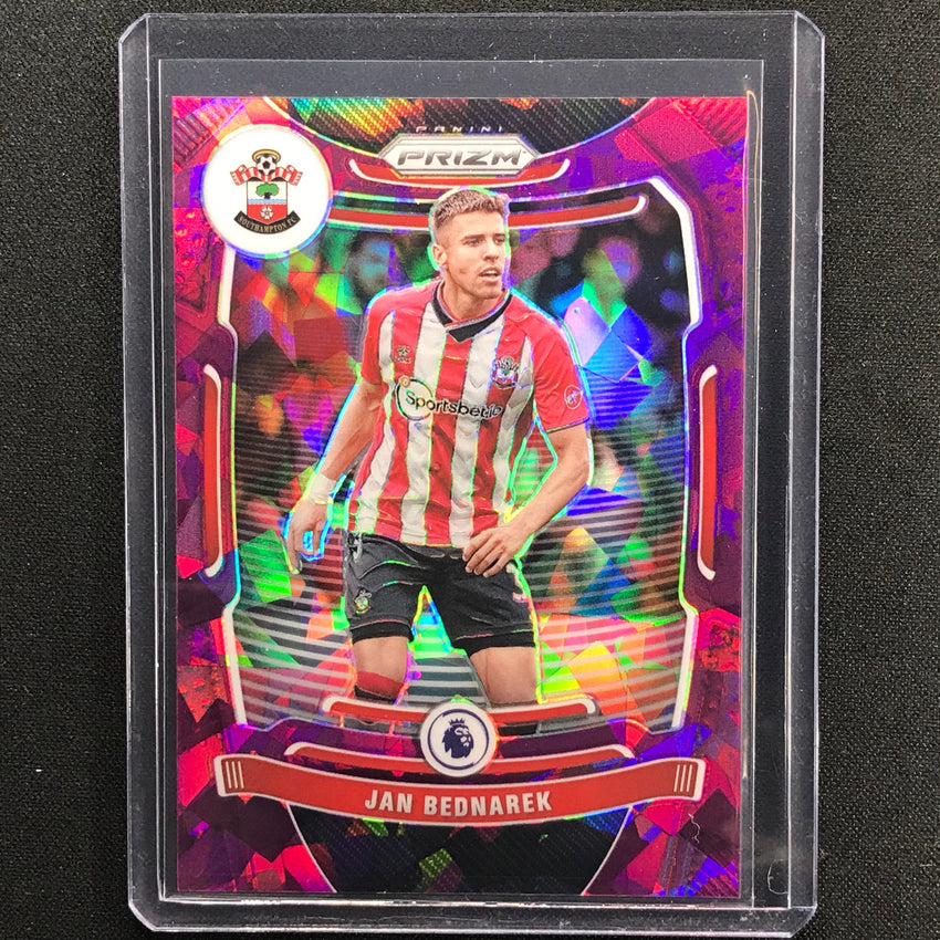 2021-22 Prizm EPL JAN BEDNAREK Purple Ice 21/49 #107