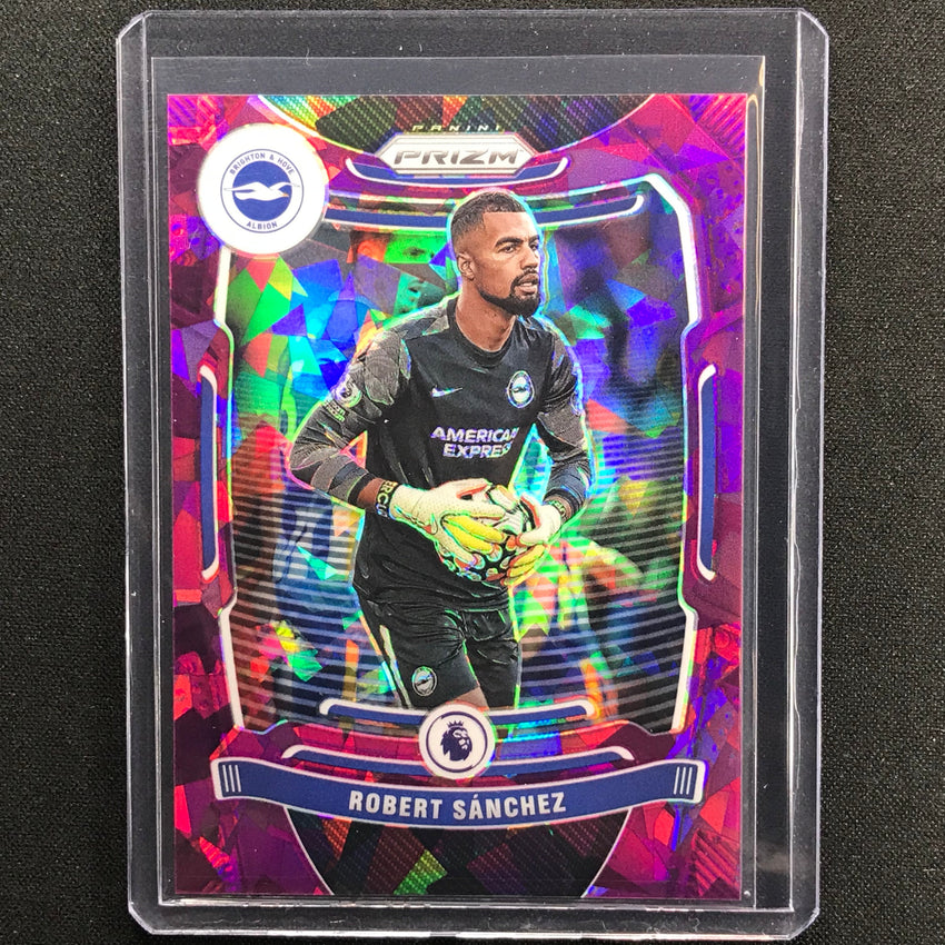 2021-22 Prizm EPL ROBERT SANCHEZ Purple Ice 23/49 #181