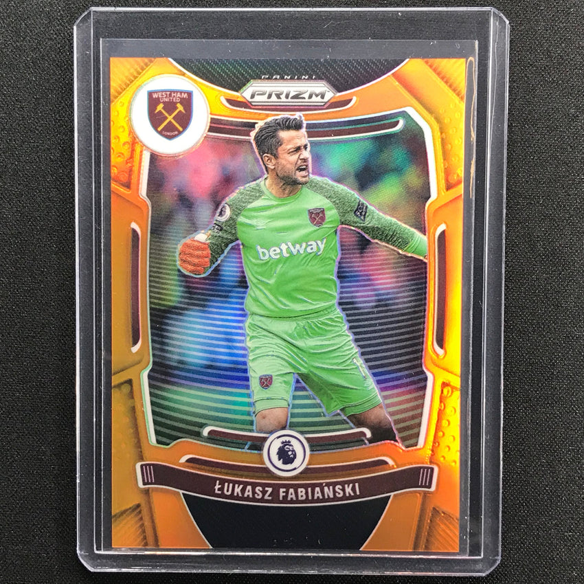 2021-22 Prizm Epl Lukasz Fabianski Orange 16/25
