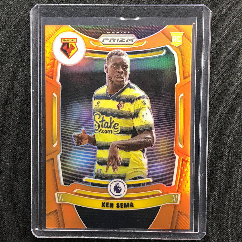 2021-22 Prizm Epl Ken Sema Rookie Orange 18/25