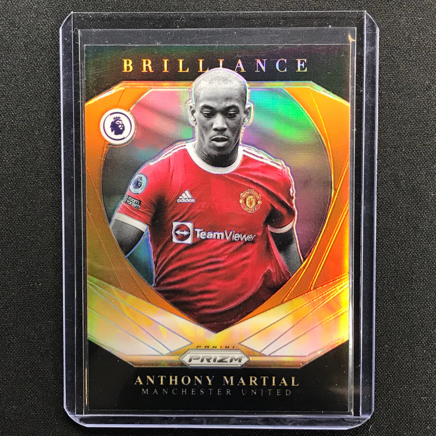 2021-22 Prizm Epl Anthony Martial Brilliance Orange 11/25
