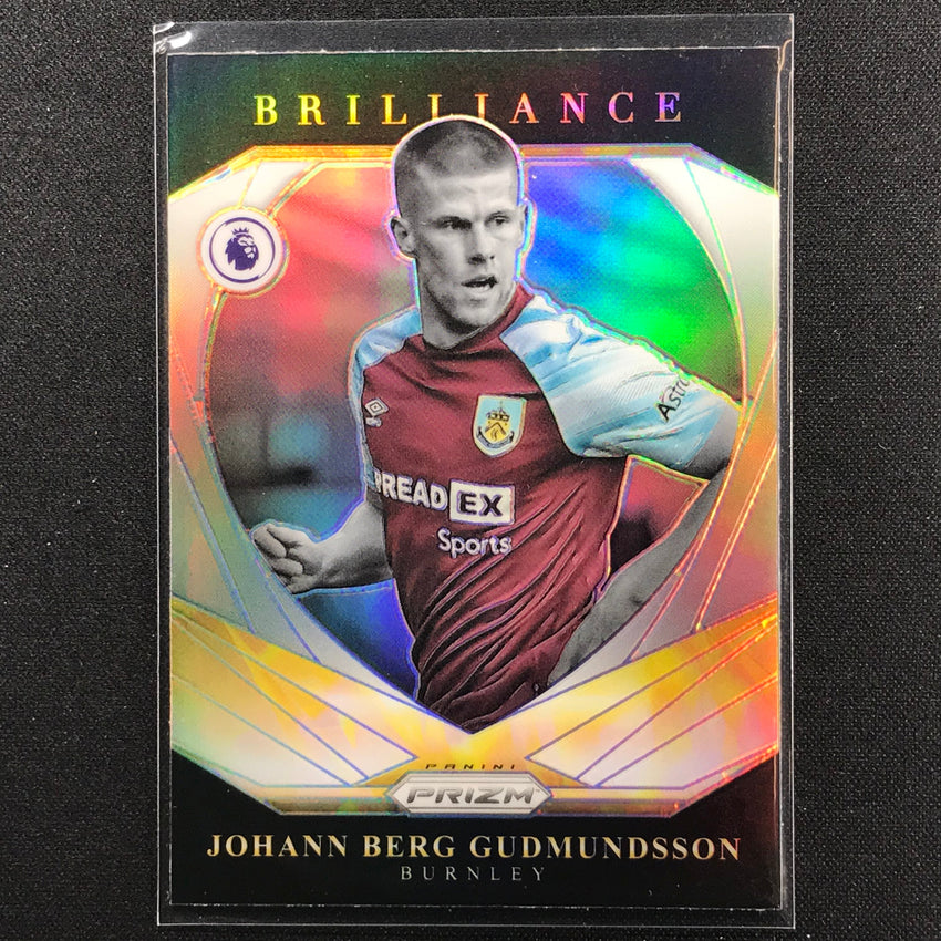 2021-22 Prizm EPL JOHANN BERG GUDMUNDSSON Brilliance Silver #5