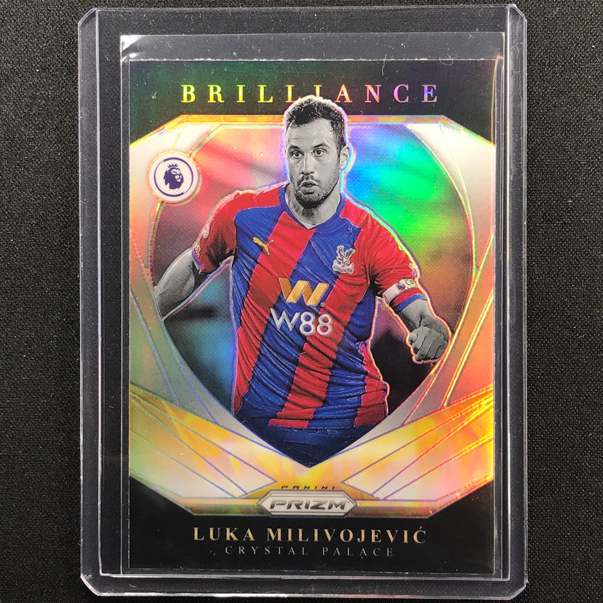 2021-22 Prizm EPL LUKA MILIVOJEVIC Brilliance Silver #20