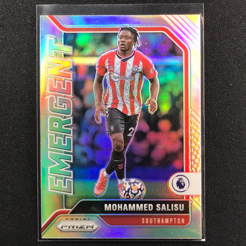 2021-22 Prizm EPL MOHAMMED SALISU Emergent Silver #6