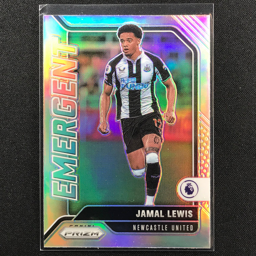 2021-22 Prizm EPL JAMAL LEWIS Emergent Silver #7
