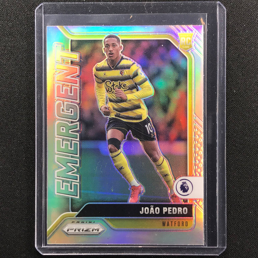 2021-22 Prizm Epl Joao Pedro Rookie Emergent Silver No 13