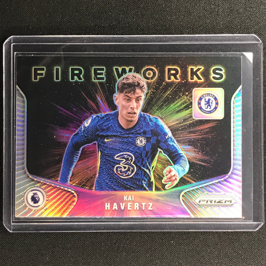 2021-22 Prizm Epl Kai Havertz Fireworks Silver No 4