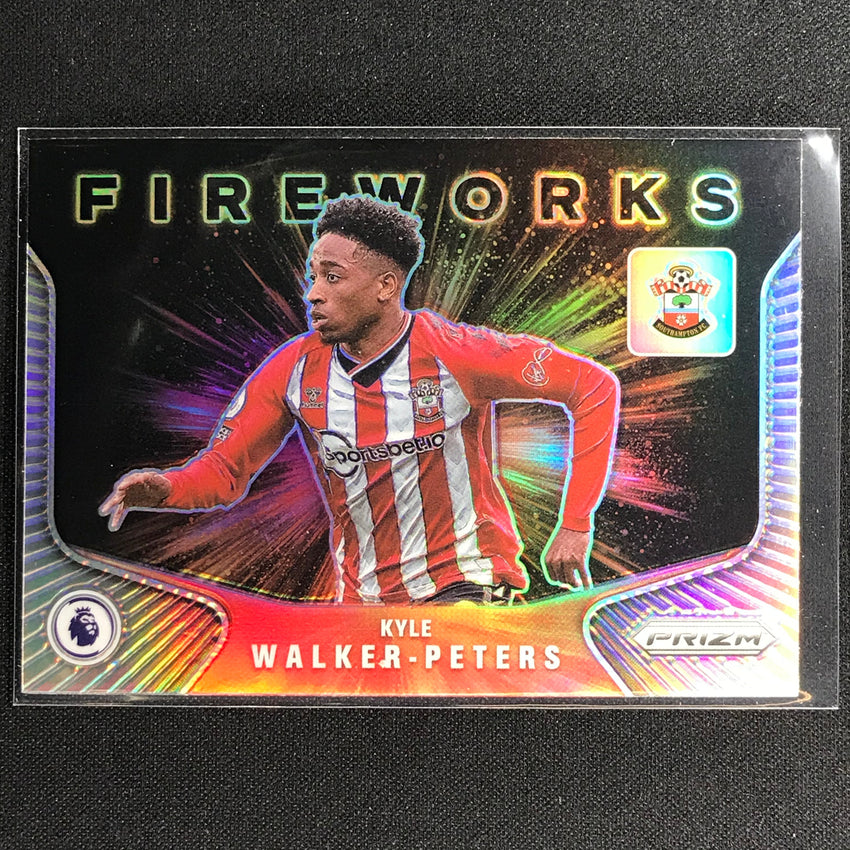 2021-22 Prizm EPL KYLE WALKER-PETERS Fireworks Silver #5