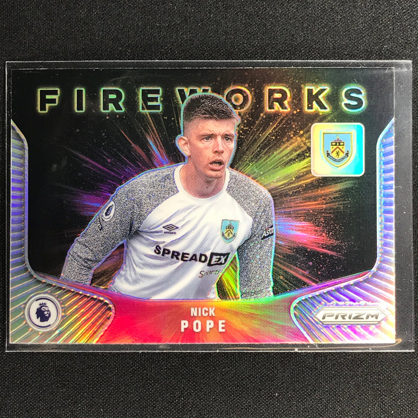 2021-22 Prizm EPL NICK POPE Fireworks Silver #19